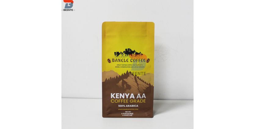 Kafe poltsaren zulo txikien papera