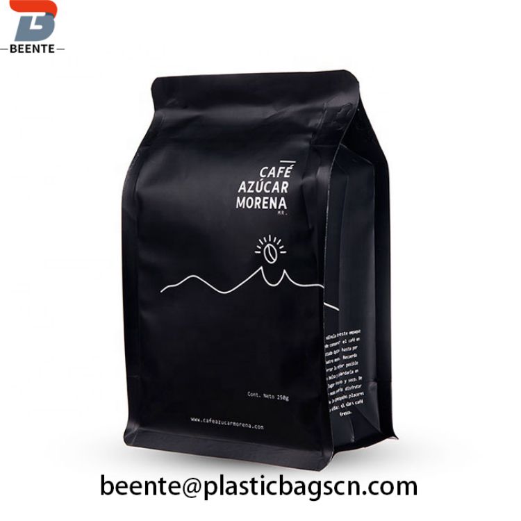 Aluminio-papera 500g 1kg plastikozko hondo laua kafe-poltsa