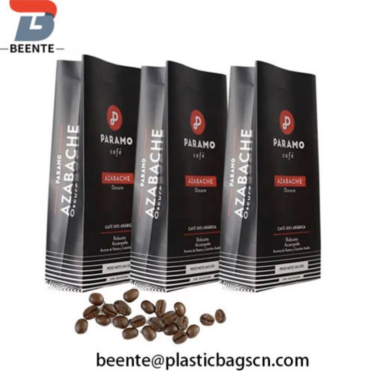 Aluminiozko paperezko diseinu pertsonalizatua Kafe-ale beltz matea
